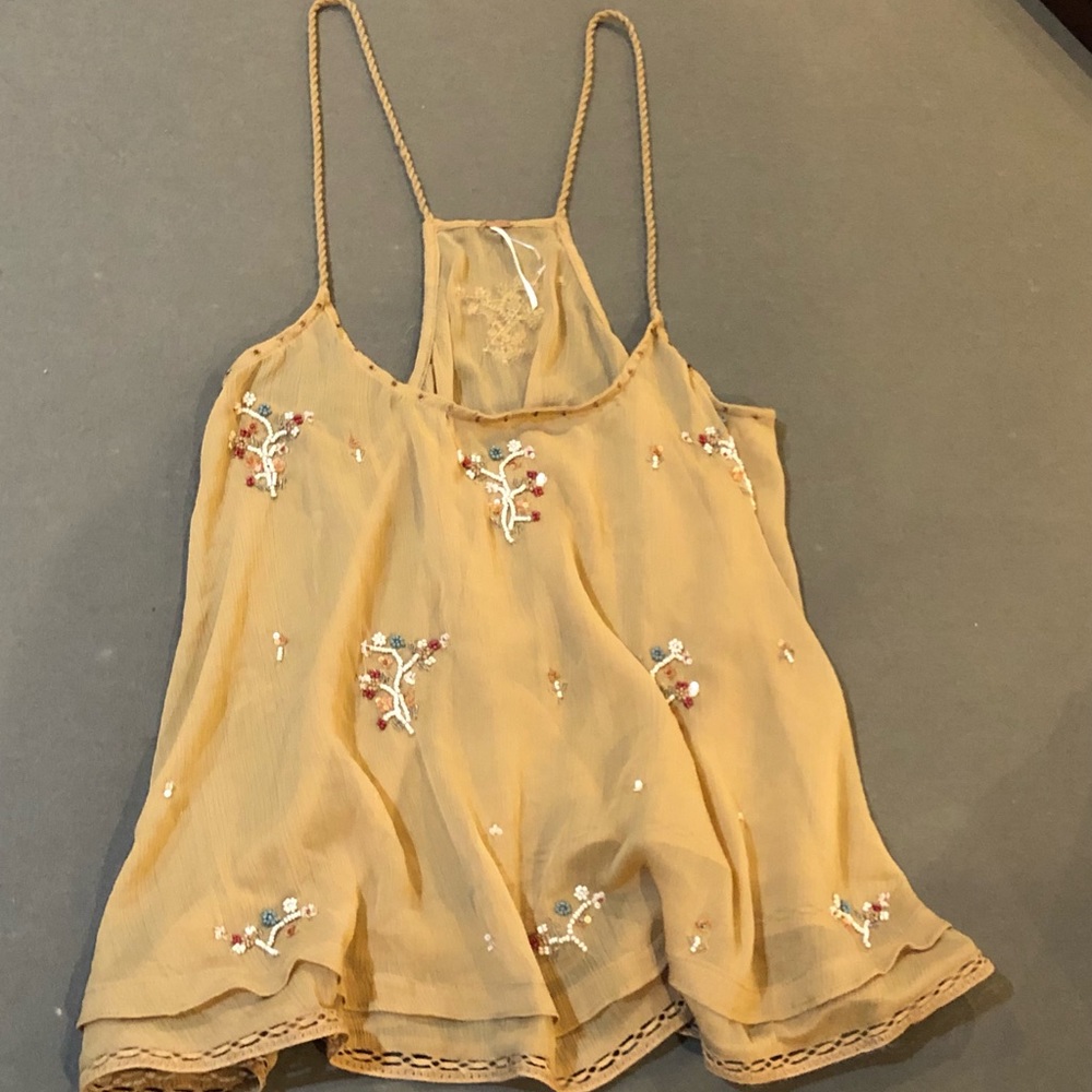 Free People Beaded Cami